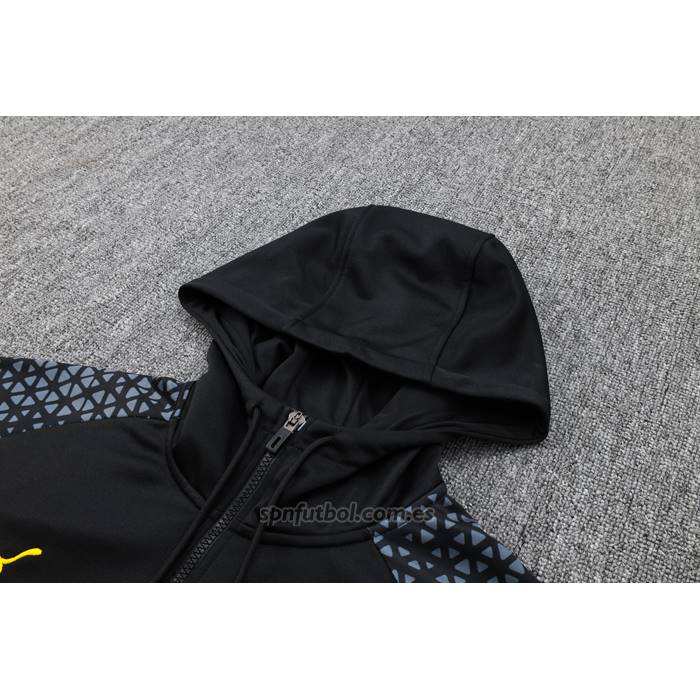 Chandal de Sudadera del Borussia Dortmund 2023-2024 Negro